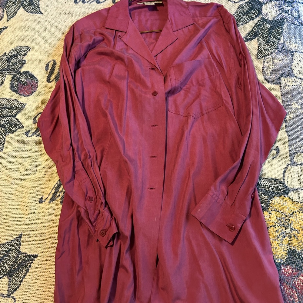 Studio Women's Burgundy Blouse